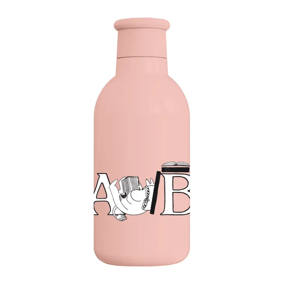 Moomin ABC thermosfles 0,5 L, Moomin salmon
