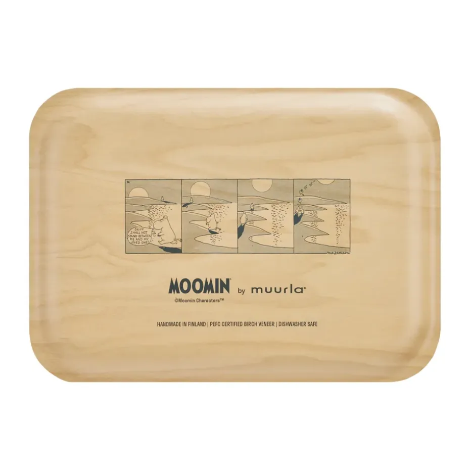 Moomin dienblad 20x27 cm, A moment