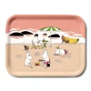 Moomin dienblad zomer 2021, Abrikoos-zand