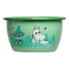 Moomin emaillen kom Boys 30 cl, Groen