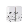 Moominfamilie zout- en pepermolen, Wit