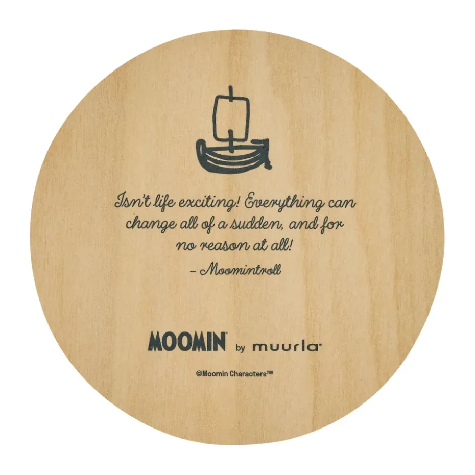 Moomin glasonderzetter Ø10 cm, Momintroll