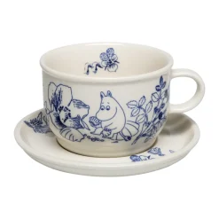 Moomin Haru kop met schotel, 2 delen
