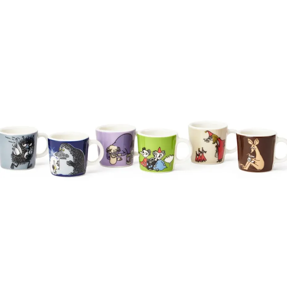 Moomin minimokken 6-pack Andra classic, Multi