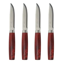 Morakniv Classic Steak Knife 4-pack, Rood