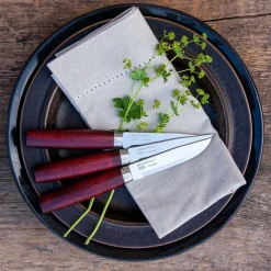 Morakniv Classic Steak Knife 4-pack, Rood