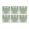 Morris & Co Pimpernel onderzetters 6-pack, Green, blue