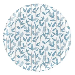 Mougli Blue dienblad Ø65 cm, Blue-white