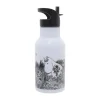 Mumin Graphic waterfles 34 cl, Wit