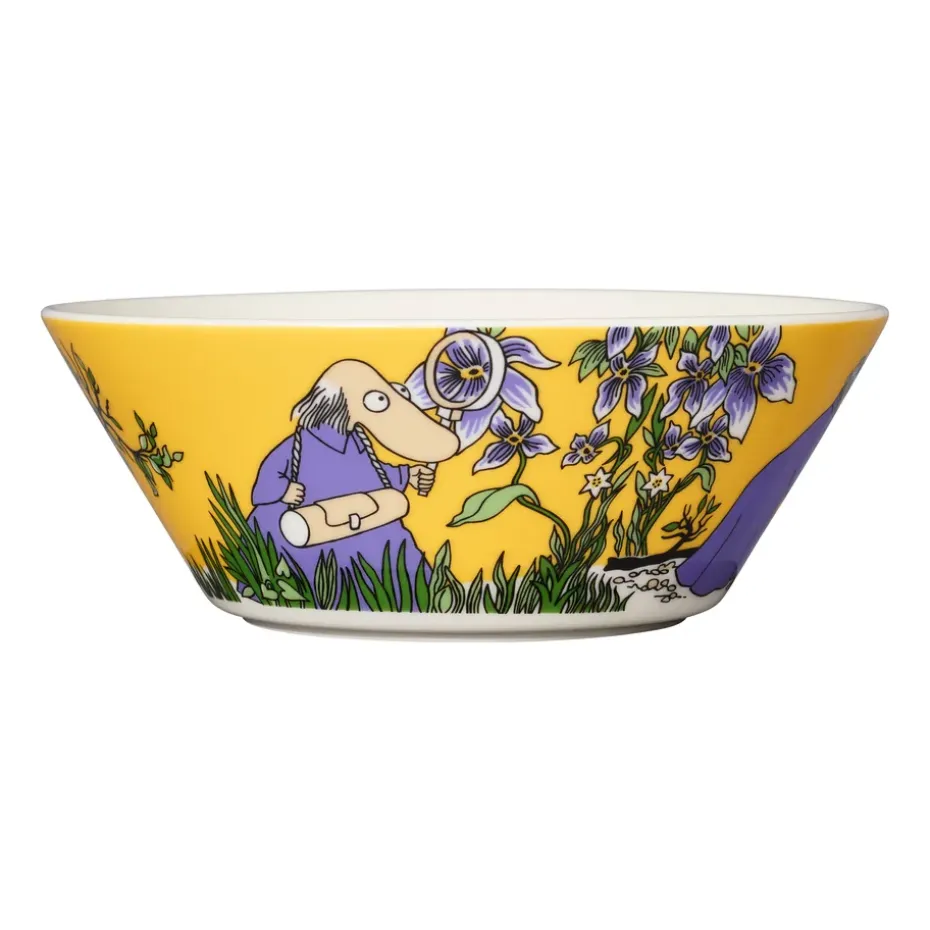 Mumin schaal Ø15 cm Hemulen, Geel