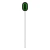 Muurla lattelepel glas 15,5 cm, Green-clear