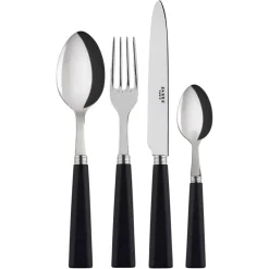 Nature bestek 24-delig, Black wood