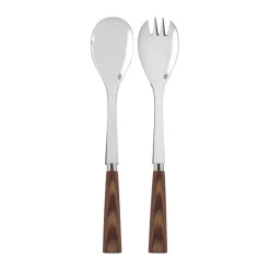 Nature saladebestek 2 delen, Light wood laminated