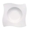 New Wave diep bord, 24 x 24 cm.