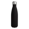 Nils stalen fles 50 cl, Zwart