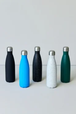 Nils stalen fles 50 cl, Zwart