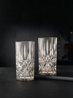 Noblesse Longdrink glas 39,5 cl 2-pack, Taupe