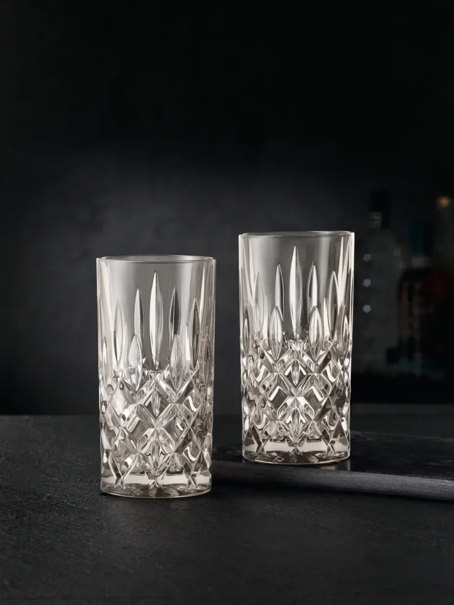 Noblesse Longdrink glas 39,5 cl 2-pack, Taupe