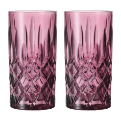 Noblesse Longdrink glas 39,5 cl 2-pack, Berry