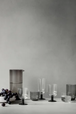 Nordic Bistro rodewijnglas 25 cl, Clear-smoke stem