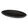 Nordic Coal ovale schotel, 13,6x22 cm