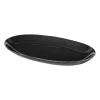 Nordic Coal ovale schotel, 17x30 cm