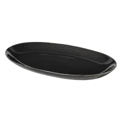 Nordic Coal ovale schotel, 17x30 cm