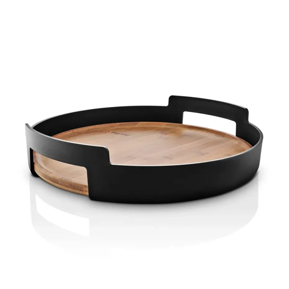 Nordic Kitchen bamboe dienblad, Ø35 cm
