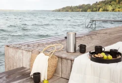 Nordic Kitchen pompthermoskan 1,8 l, Roestvrij staal