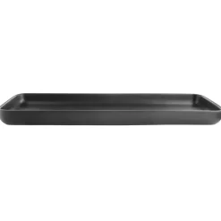 Nordic Kitchen serveerschotel 13x37 cm, Zwart