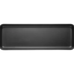 Nordic Kitchen serveerschotel 13x37 cm, Zwart
