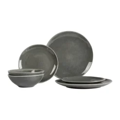 Nordic Rain dinerservies voor twee, 6 delen