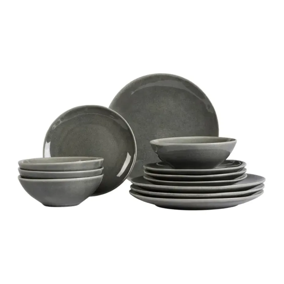 Nordic Rain serviesset, 12 stuks