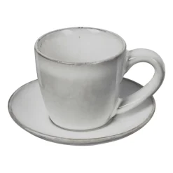 Nordic Sand espressokopje met schotel, 5 cl