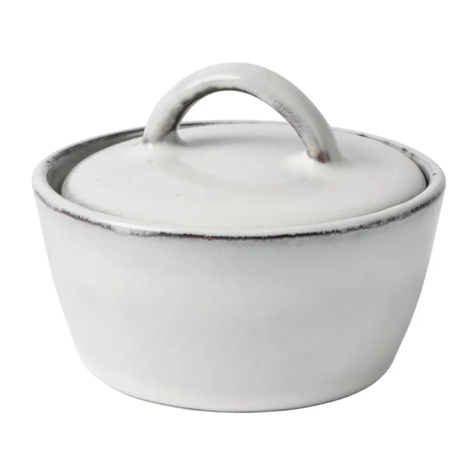Nordic Sand schaal met deksel, Ø8 cm
