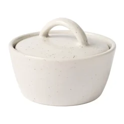 Nordic Vanilla schaal met deksel, Ø8 cm