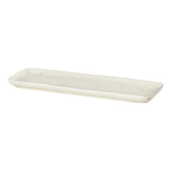 Nordic Vanilla schotel rechthoekig 12,5x35 cm, Cream with grains