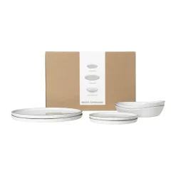 Nordisch Zout dinerset voor twee, 6-delig