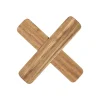 Nordwik onderzetter 18 cm, Acaciahout
