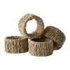 Nori servetring 4-pack, Natural