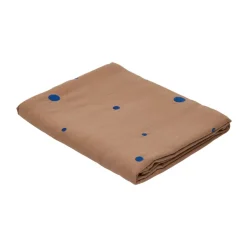 Nori tafelkleed 140x260 cm, Terracotta-optic blue