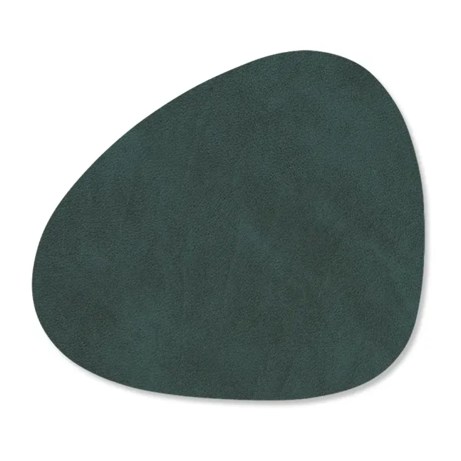 Nupo glasonderzetter curve keerbaar 1 St., Dark green-olive green