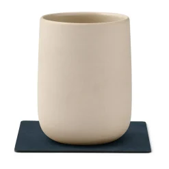 Nupo glasonderzetter square keerbaar 1 St., Midnight blue-petrol