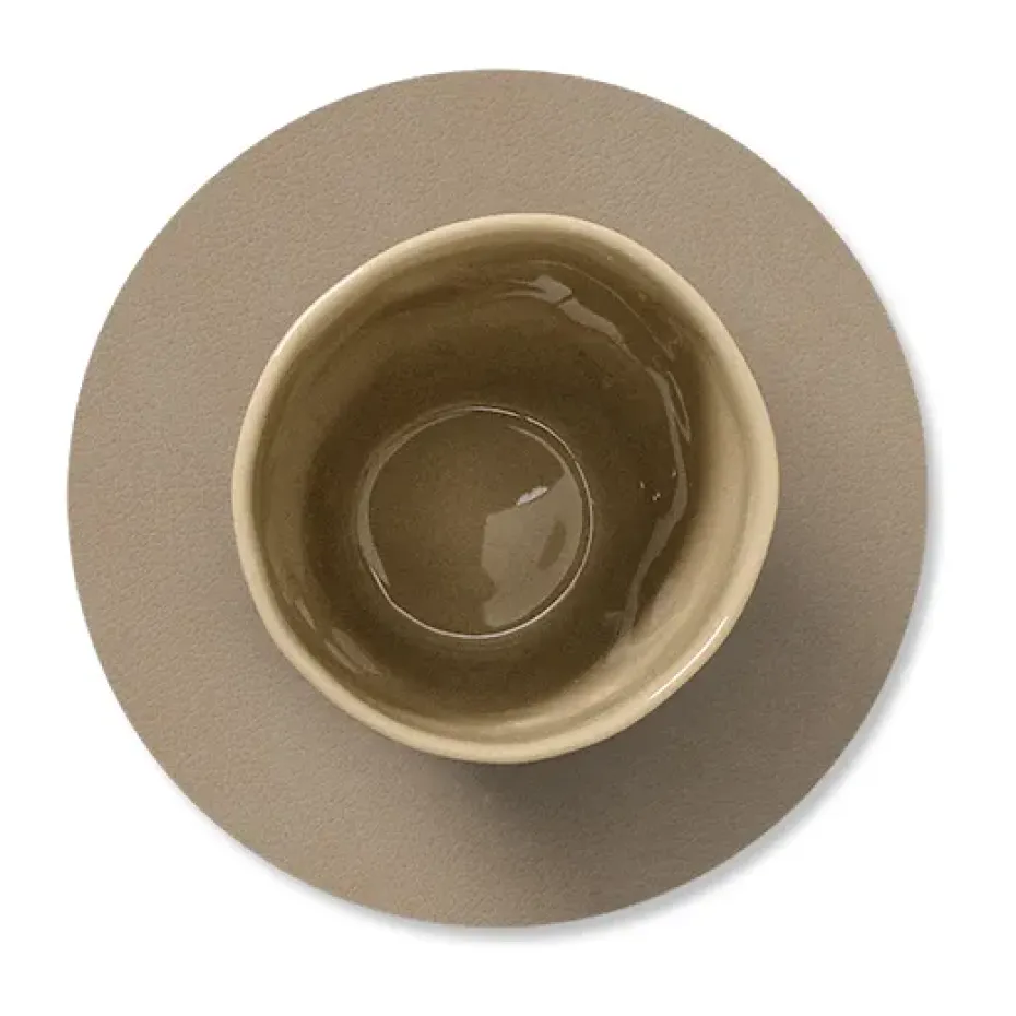 Nupo onderzetter circle, Clay brown