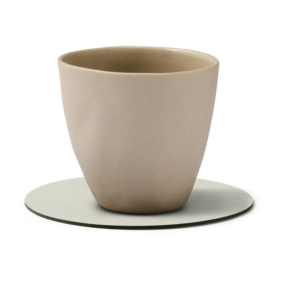 Nupo onderzetter circle keerbaar 1 St., Linen-Flint Grey