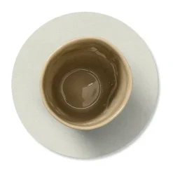 Nupo onderzetter circle keerbaar 1 St., Linen-Flint Grey