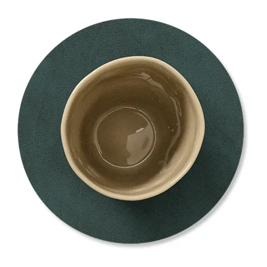 Nupo onderzetter circle keerbaar 1 St., Dark green-olive green