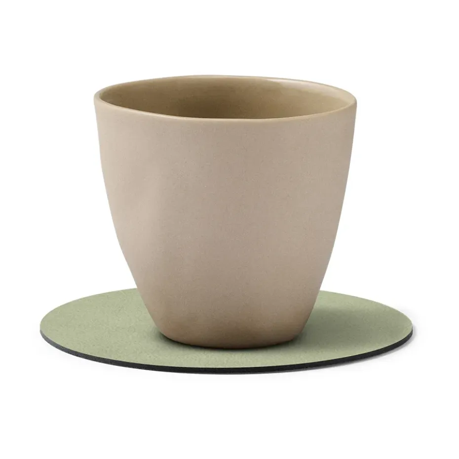 Nupo onderzetter circle keerbaar 1 St., Dark green-olive green