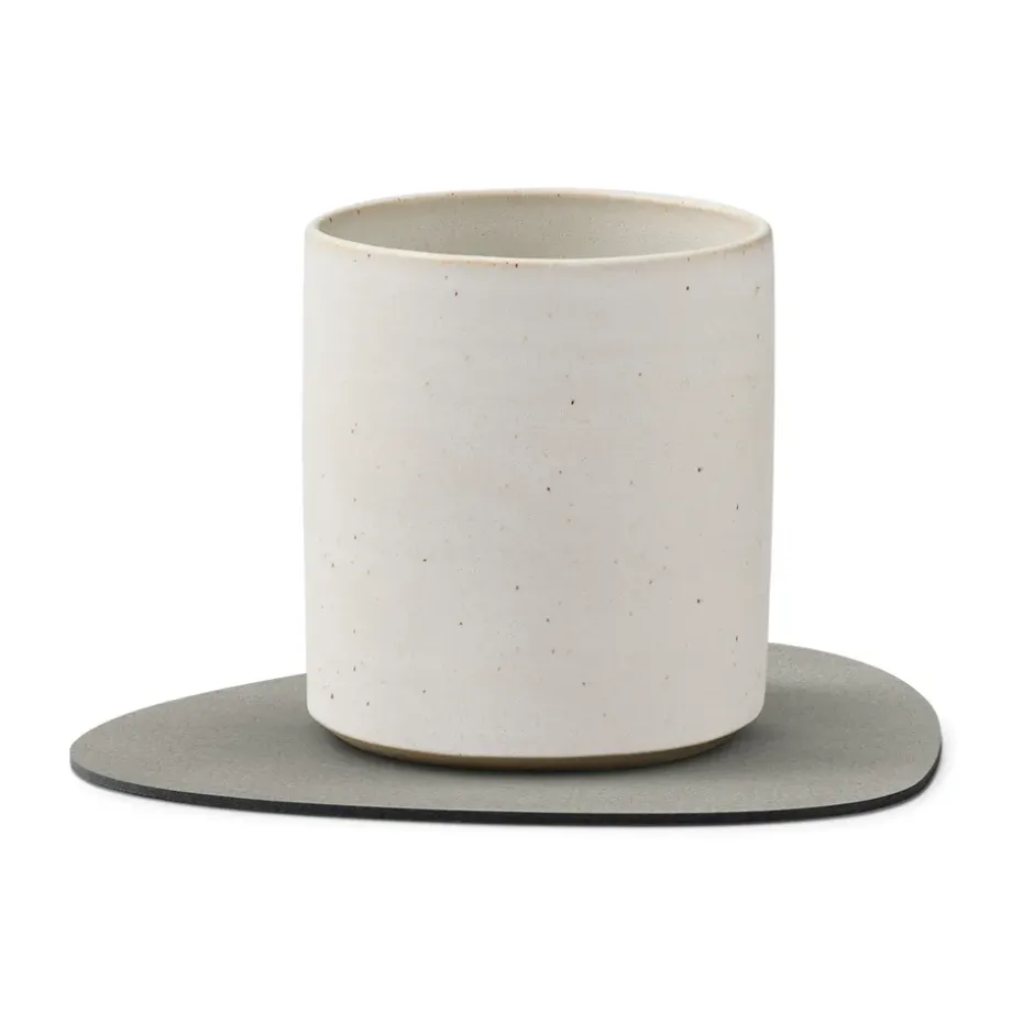 Nupo onderzetter curve, lichtgrijs