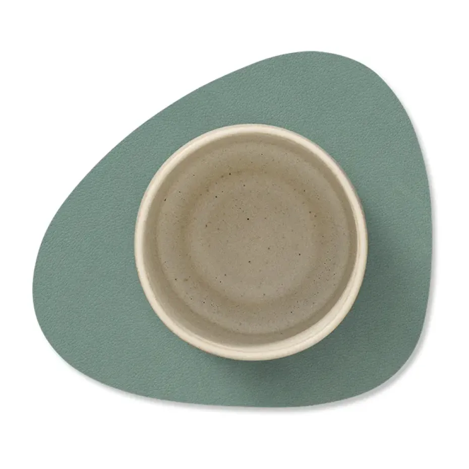Nupo onderzetter curve, pastelgroen
